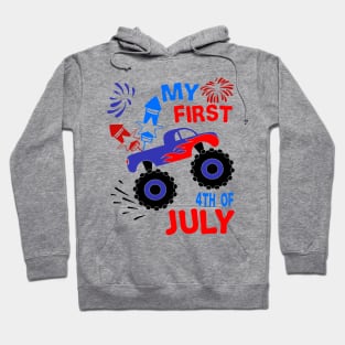 My first 4th of july kids Hoodie